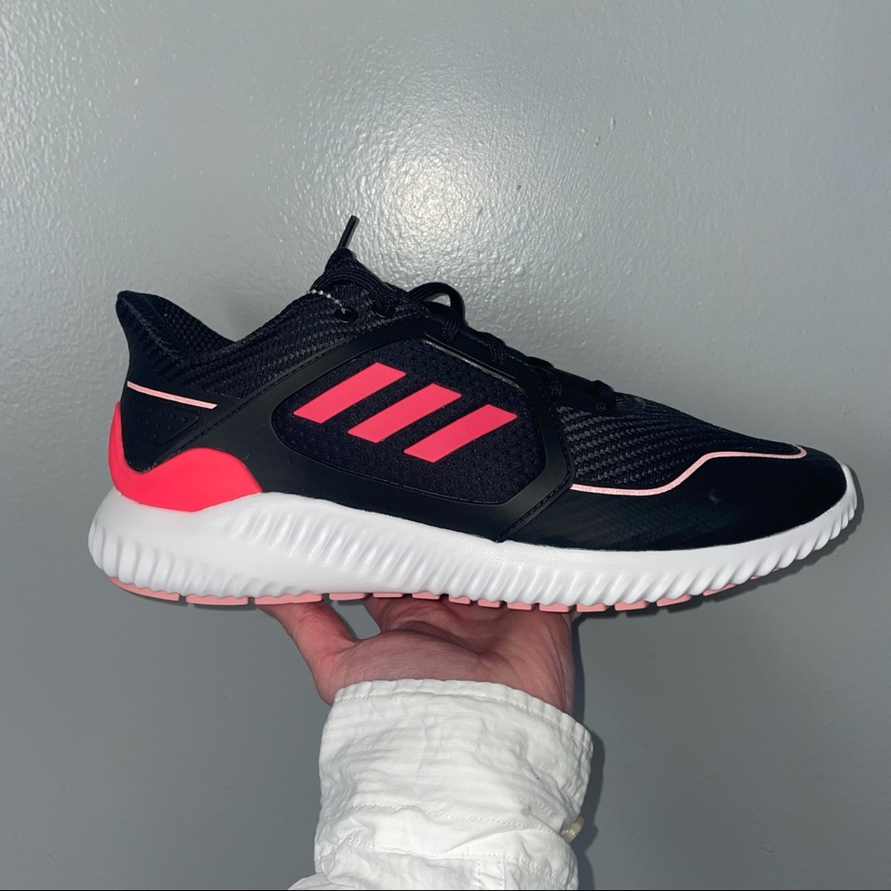 Women’s Adidas Climawarm Bounce Black & Pink Sneakers